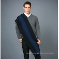 100% Männer Wolle Schal in Solid Color Garn Dye Wolle Schal